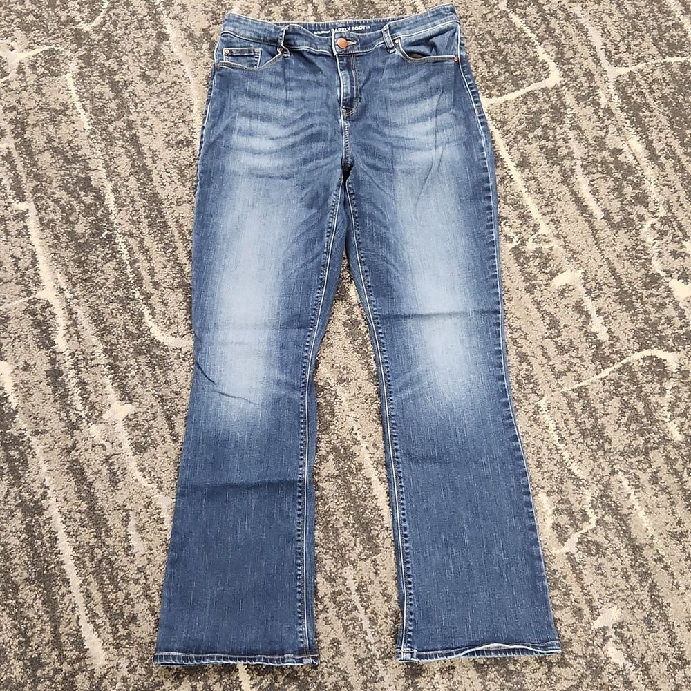 Chico's Platinum Barely Boot Jeans 1